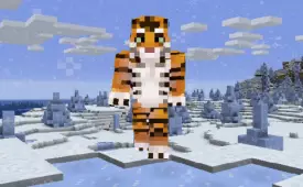 Скин Супер Тигра для Mineraft