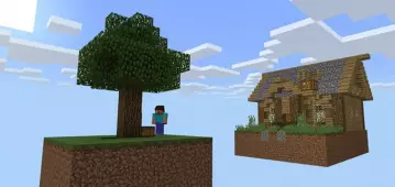 Остров В Небе - Карта Minecraft PE