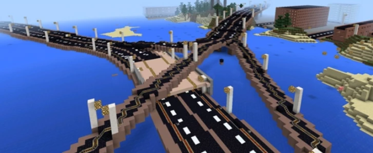 New Chicago - Карта Minecraft PE 0.14.0, 0.13.х, 0.12.х