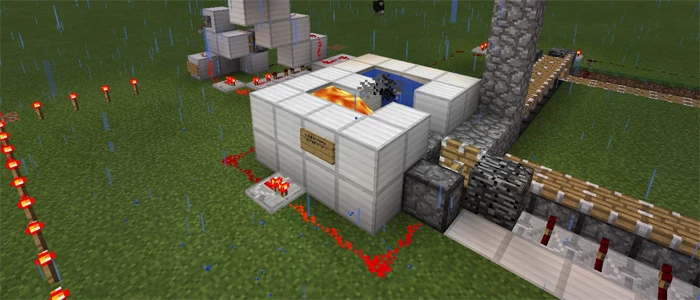 Автоматический Строитель Дома - Карта Minecraft PE 0.15.0