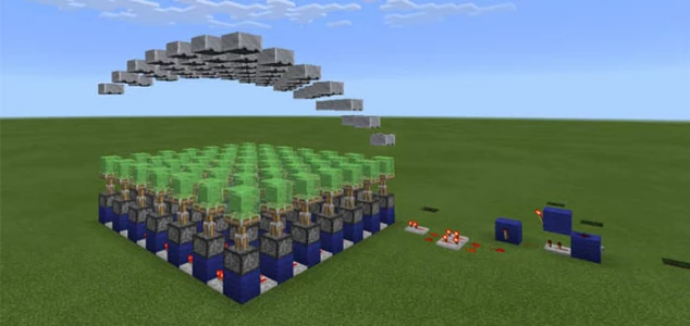 Редстоун Волна - Карта Minecraft PE