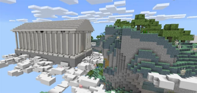 Aether Dimension - Карта Minecraft PE