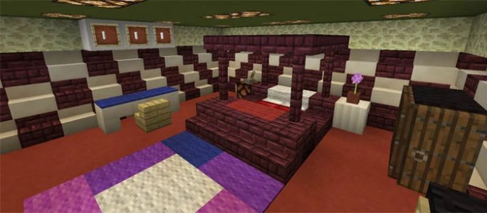 Подземная База - Карта Minecraft PE
