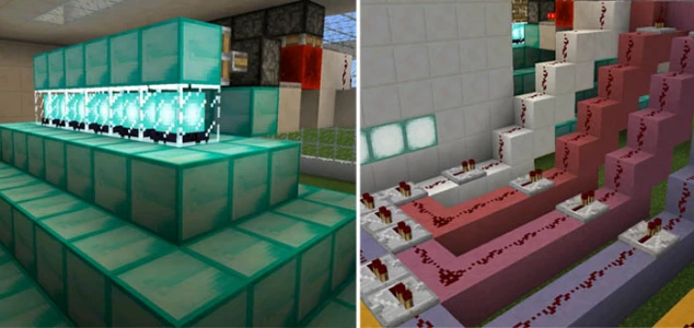 Автоматический Маяк Генератор - Карта Minecraft PE