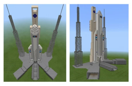 Космодром - Карта Minecraft PE