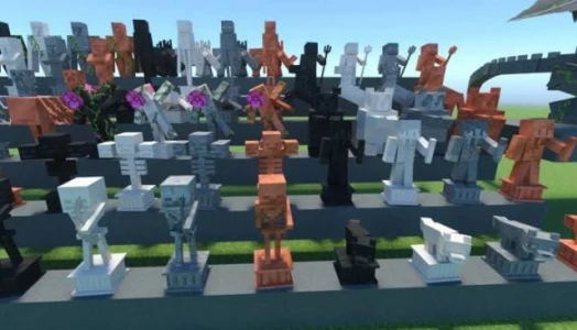 Статуя - Мод/Аддон Minecraft PE