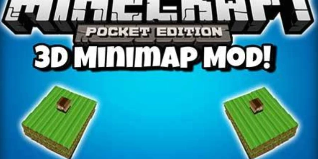 3D Мини карта - Minecraft PE