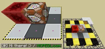 Работающие командные блоки - Карта Minecraft PE