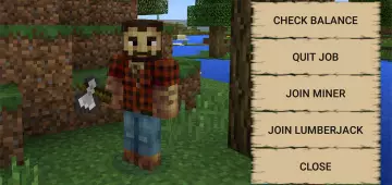 SinglePlayer Economy - Minecraft PE