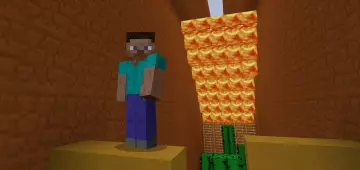 Lava Runner - Карта Minecraft PE