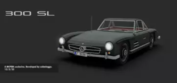 Мод: Мерседес Бенз 300 SL