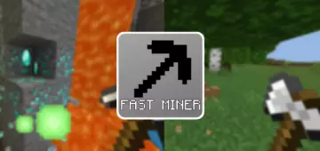 Быстро копать - Minecraft PE