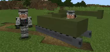 Mine-Tanks - Мод/Аддон Minecraft PE