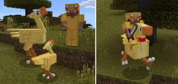 Chocobos - Мод/Аддон Minecraft PE