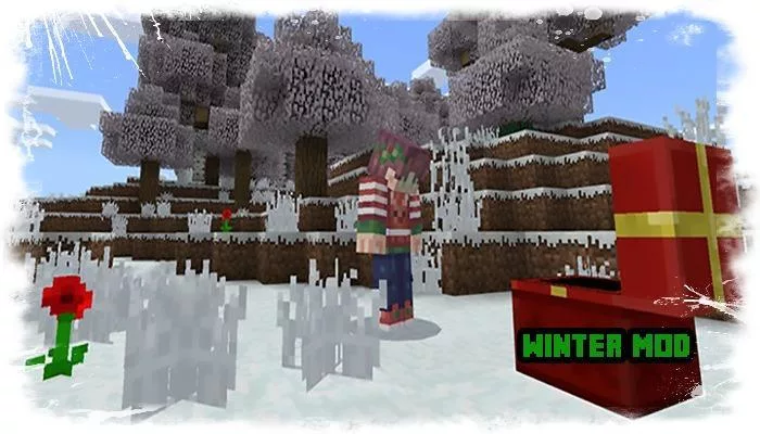 Зимний Сезон - Мод/Аддон Minecraft PE