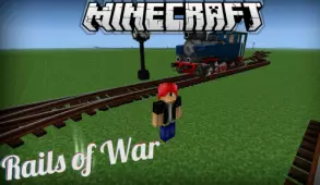 Мод Rails of War для Minecraft