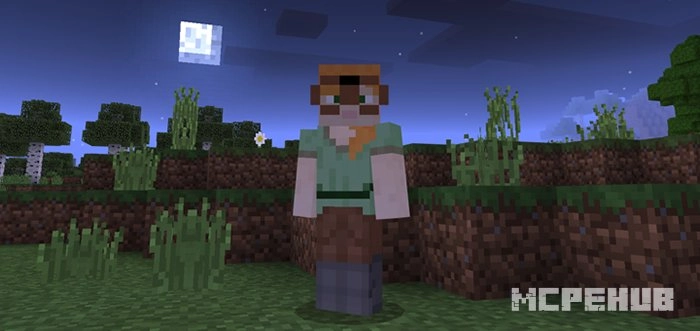 Очки ночного видения - Мод/Аддон Minecraft PE