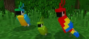 Дети попугаев - Мод/Аддон Minecraft PE