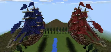 Ship Wars - Карта + Аддон Minecraft PE