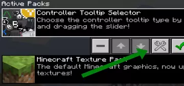 Controller Tooltip Selector - Мод/Аддон PE