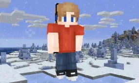 Скин Мальчик игрок для Mineraft PE