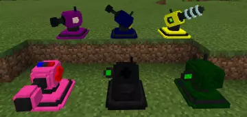 Защитные Турели - Мод/Аддон Minecraft PE