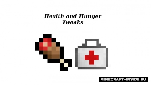 Health and Hunger Tweaks [1.12.2] [1.11.2] [1.10.2]
