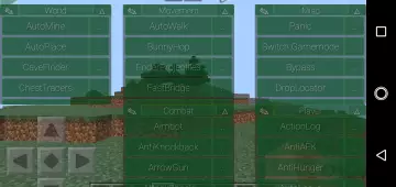 Vertex Client - Мод/Чит Minecraft PE