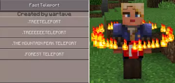 Fast Teleport - Minecraft PE