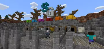 SG Cart-Dodgers - Карта Minecraft PE