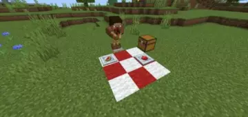 Еда на столе - Мод/Аддон Minecraft PE