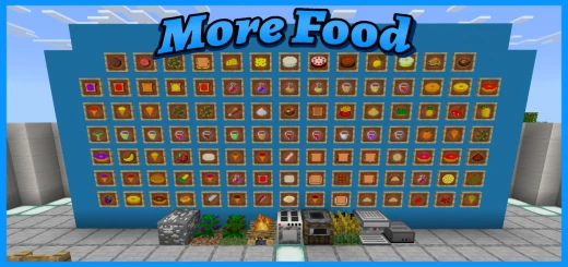 More Food - Мод Minecraft PE