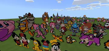Pixel Playground - Карта Minecraft PE