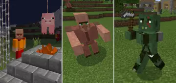 Средневековые мобы - Мод/Аддон Minecraft PE