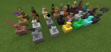 Displaydestals Мод/Аддон Minecraft PE