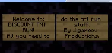 Discount TNT Run - Карта Minecraft PE