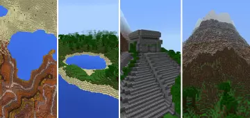 Земли Нотча - Карта Minecraft PE