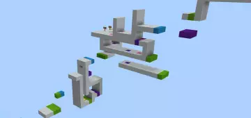 Effects Parkour - Карта Minecraft PE