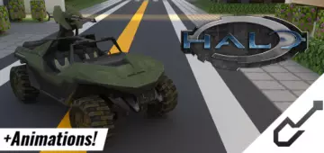Мод: Автомобиль из Halo M12 "Вепрь"