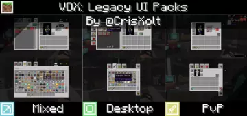 Vanilla Deluxe: Mixed UI - Текстура Minecraft PE