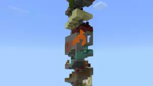 Паркур карта на русском языке для Minecraft PE