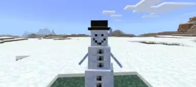 Снеговик - Мод/Аддон Minecraft PE