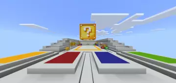 LuckyBlocksRace - Карта Minecraft PE