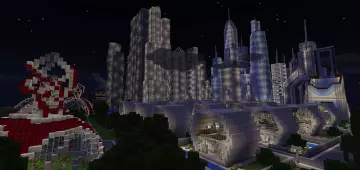 Futuretroplis - Карта Minecraft PE
