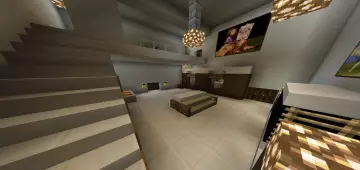 Паркур пол из лавы - Карта Minecraft PE