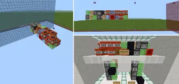 Ракетные войны - Карта Minecraft PE