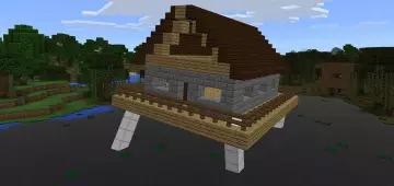 Избушка на ножках - Мод/Аддон Minecraft PE