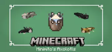Текстуры: Аксолотли от Minimito
