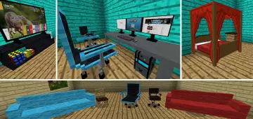 Декорации - Мод/Аддон Minecraft PE