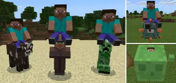 All Mobs Rideable - Мод/Аддон Minecraft PE